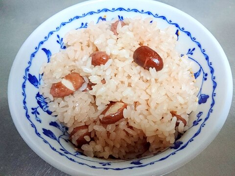 金時豆でお赤飯✡️活力鍋